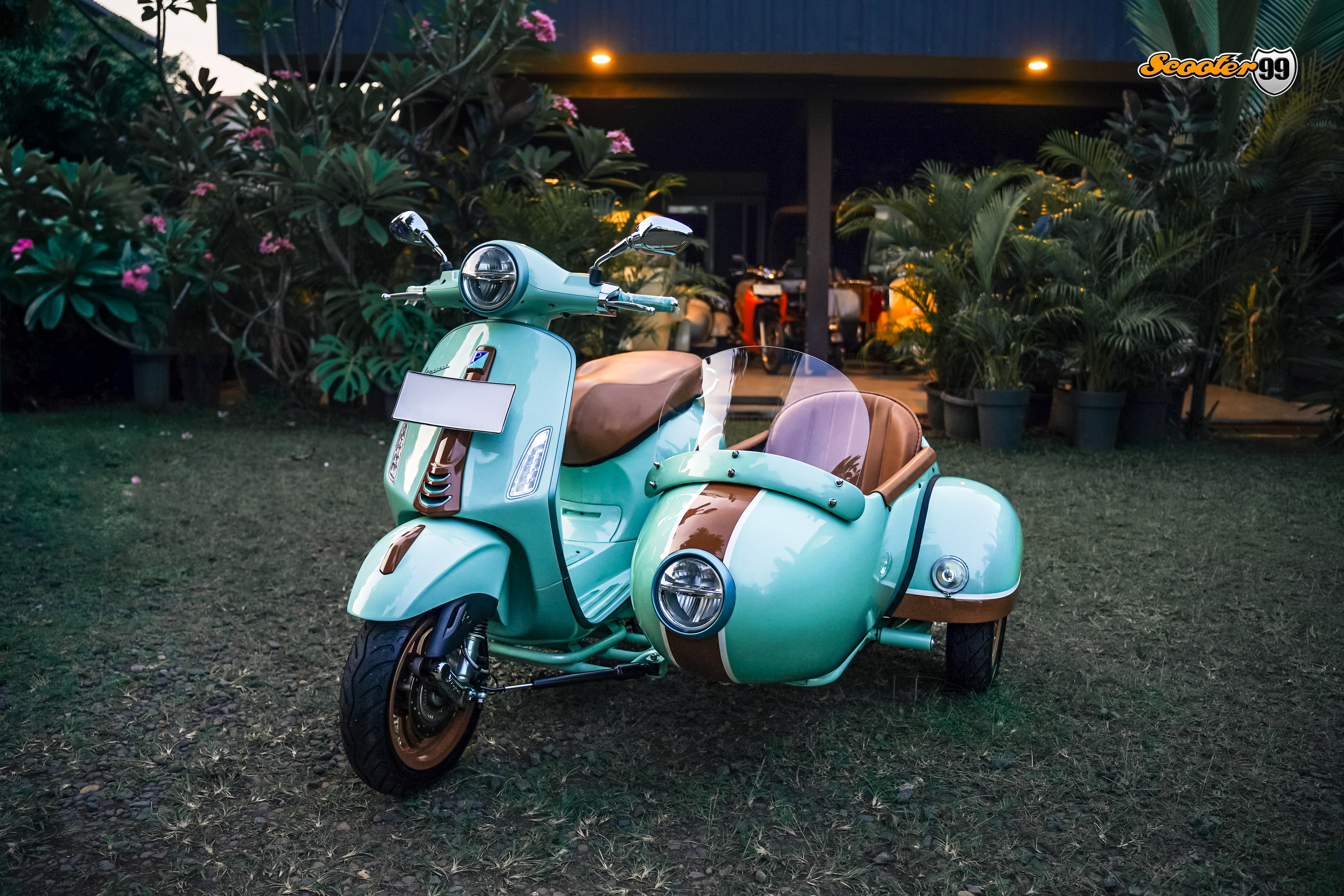 Perks of motorcycle sidecar – vintage riding with loved ones by Scooter99
